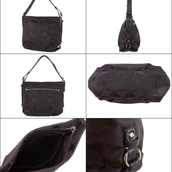 Coach Duffle Convertible Black Signature Jacquard - Picture 3 of 4